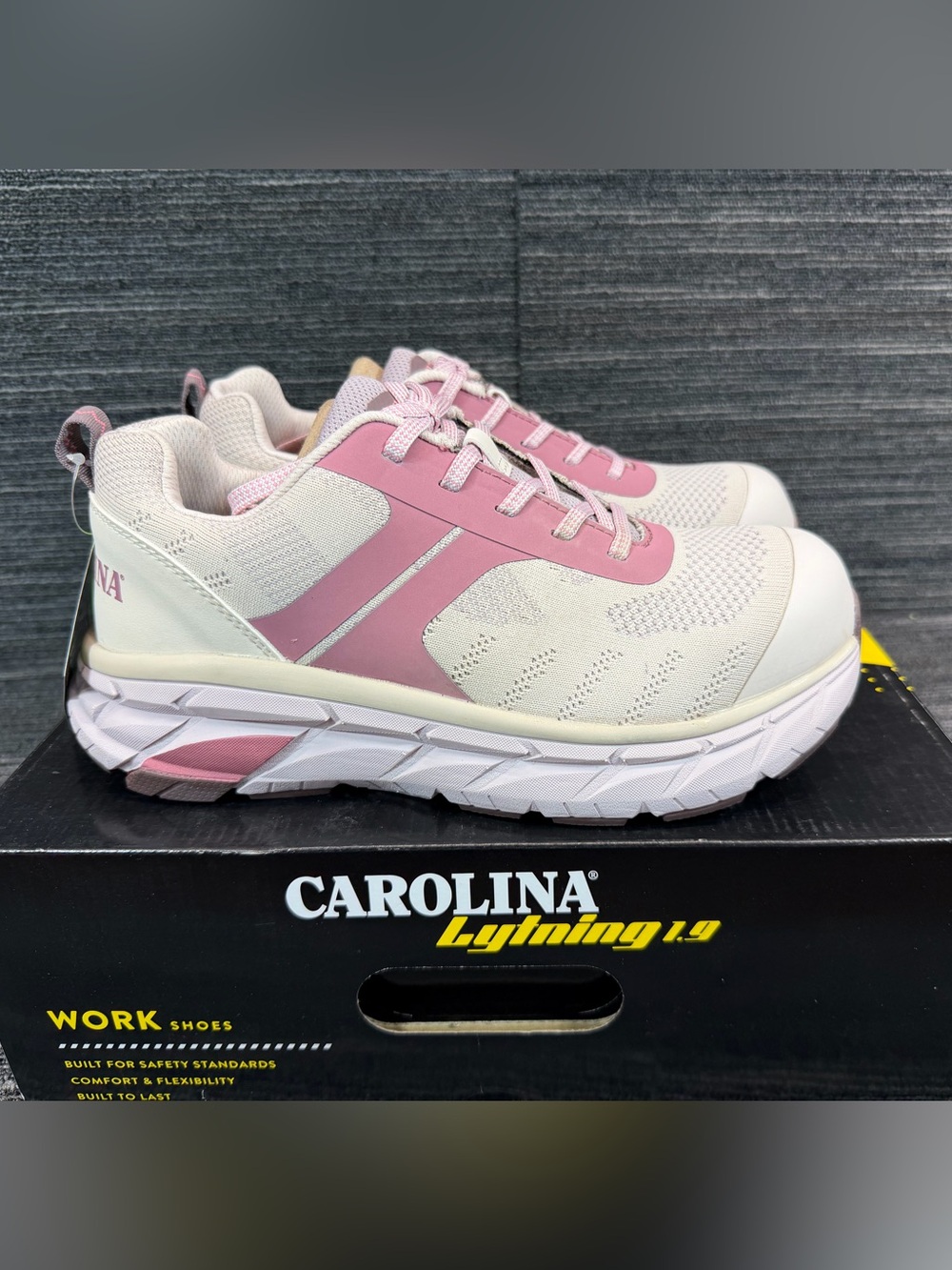 Carolina Lightning 1.9 Azalea Athletic Lo Composite Work Sneaker Women’s 9.5 New